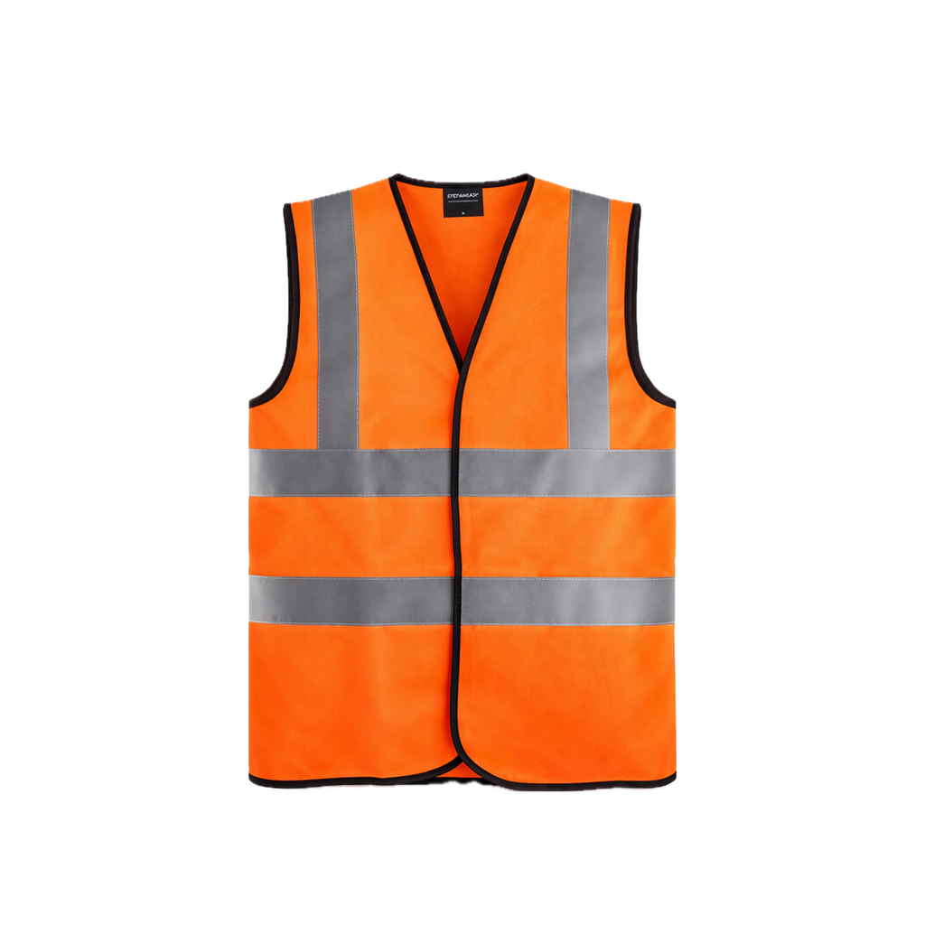 Plain Hi Vis Safety Vest | EN471 Yellow & Orange Workwear Vest