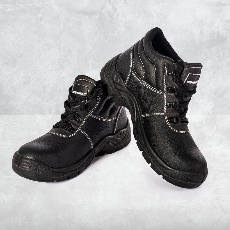 Step Ahead Hi Visibility Black Chukka Boot Step Ahead Hi Visibility Black Chukka Boot