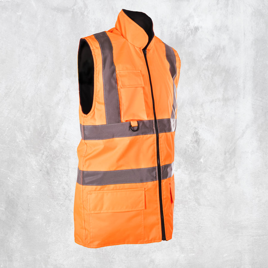 Step Ahead Hi Visibility Orange Body Warmer Step Ahead Hi Visibility Orange Body Warmer