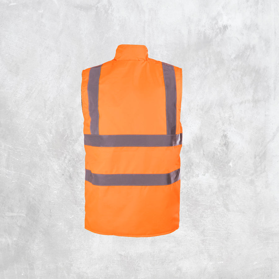 Step Ahead Hi Visibility Orange Body Warmer Step Ahead Hi Visibility Orange Body Warmer