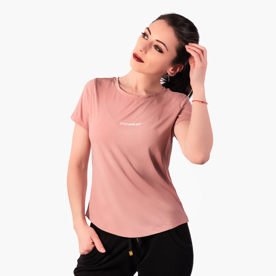 Step Ahead Salmon Seamless Sports T-shirt Step Ahead Salmon Seamless Sports T-shirt
