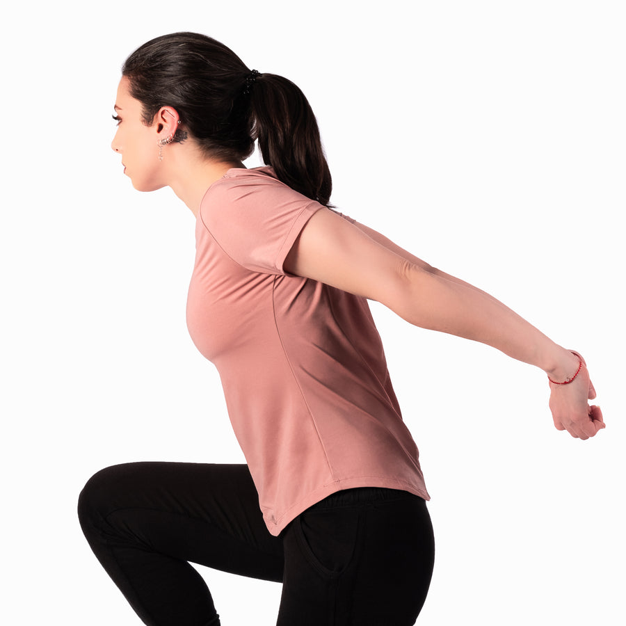 Step Ahead Salmon Seamless Sports T-shirt Step Ahead Salmon Seamless Sports T-shirt
