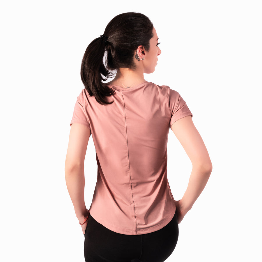 Step Ahead Salmon Seamless Sports T-shirt Step Ahead Salmon Seamless Sports T-shirt
