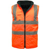 Hi Vis Fleece Lined Reversible Body Warmer (Antrim/Belfast) - StepAhead Workwear