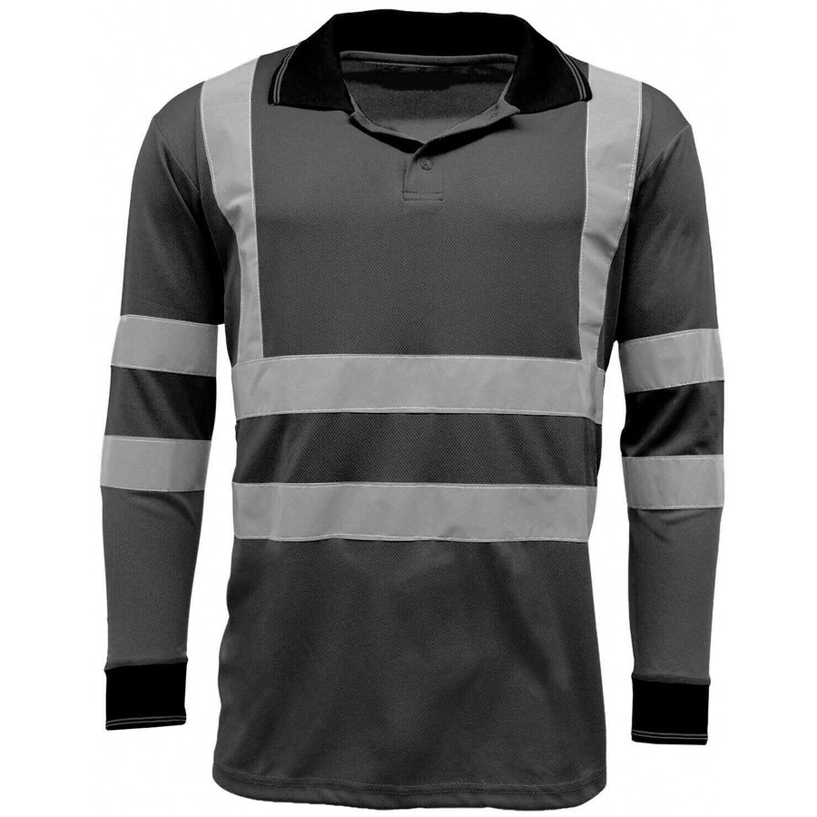 Step Ahead Hi Vis Long Sleeve Polo Shirt Step Ahead Hi Vis Long Sleeve Polo Shirt