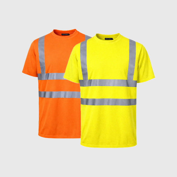Step Ahead Crewneck Hi Visibility  T-Shirts