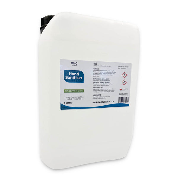 Hand Gel 5 Litre (5L) - StepAhead Workwear