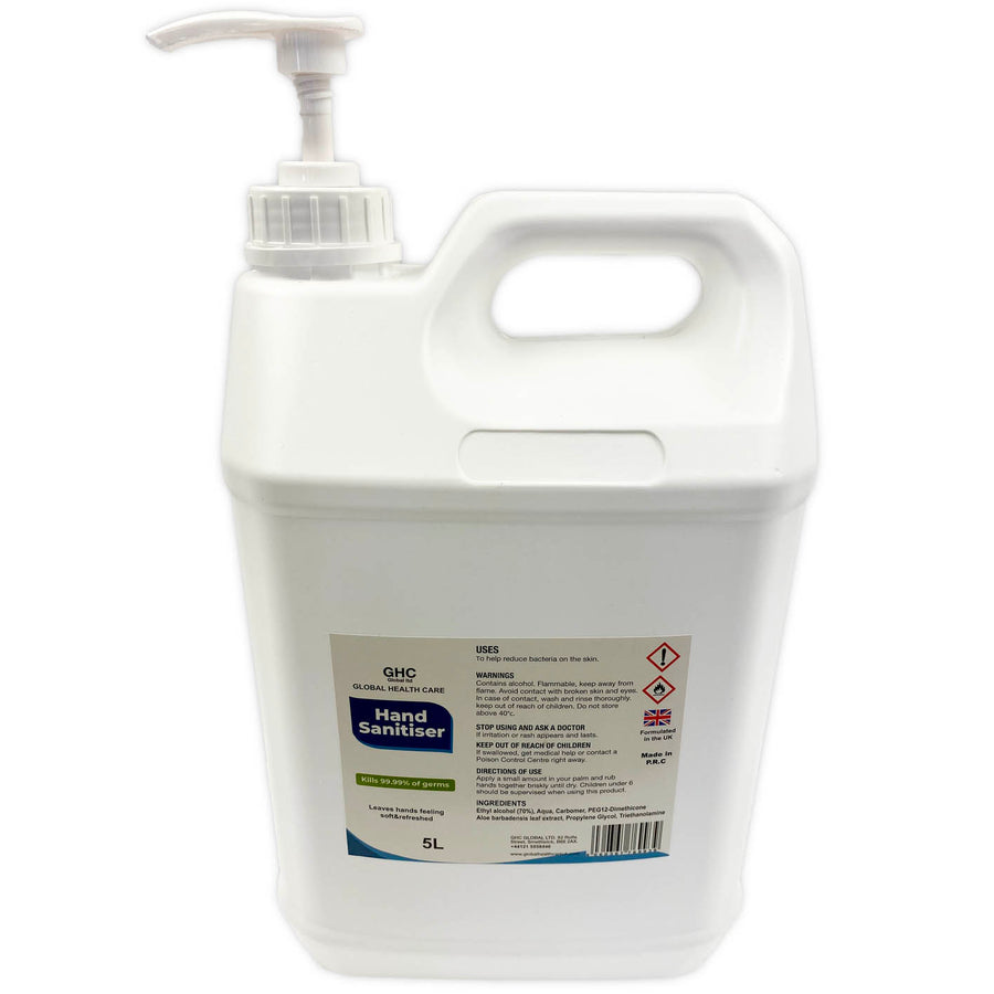 Hand Gel 5 Litre (5L) - StepAhead Workwear