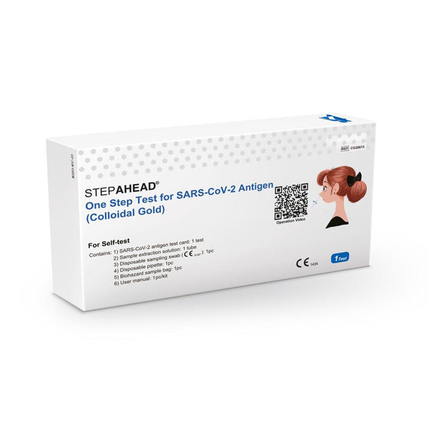 STEP AHEAD COVID-19 Lateral Flow Test (SARS-CoV-2-0 Antigen Test Kit)