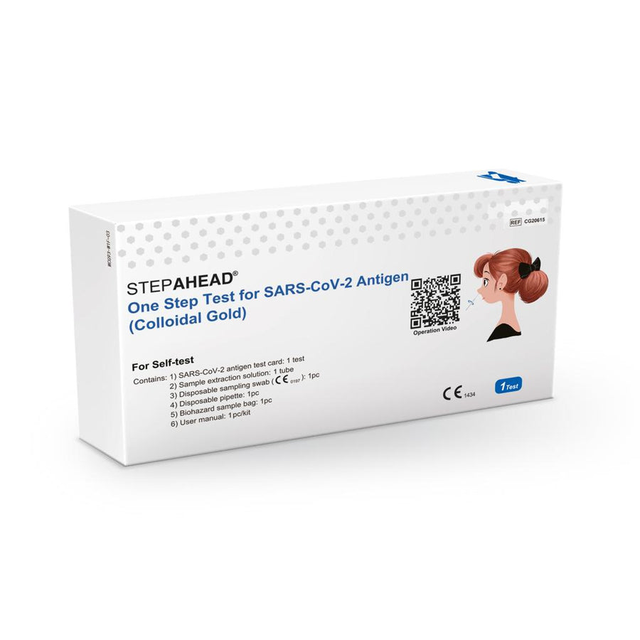 STEP AHEAD COVID-19 Lateral Flow Test (SARS-CoV-2-0 Antigen Test Kit)