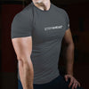 Men’s STEPAHEAD Light-Weight Short Sleeve Dark Grey T-Shirt