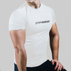Men’s STEPAHEAD Light-Weight Short Sleeve White T-Shirt
