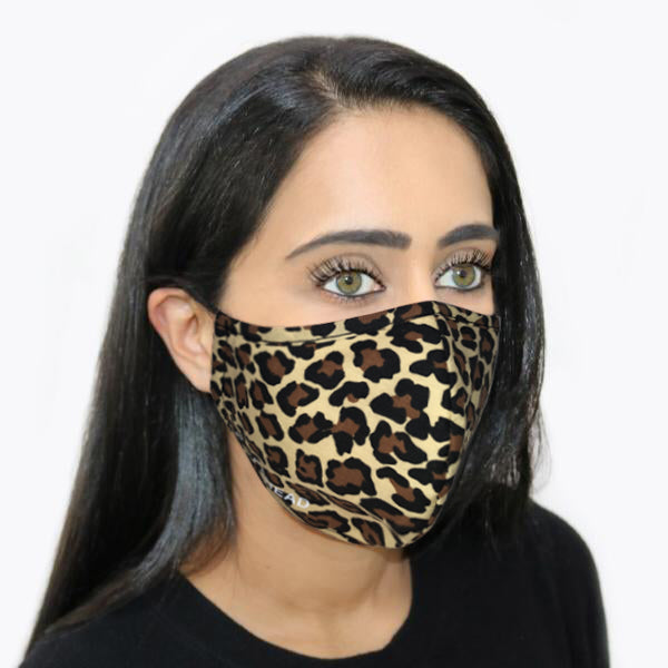 Step Ahead Reusable Face Mask Pink Leopard – StepAhead Workwear