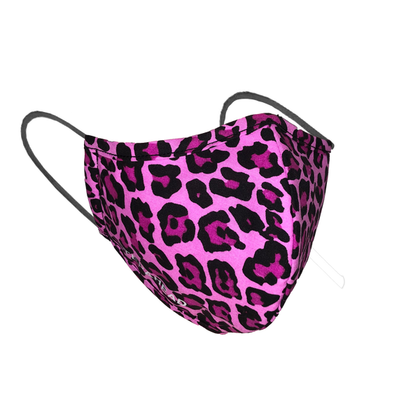 Step Ahead Reusable Face Mask Pink Leopard